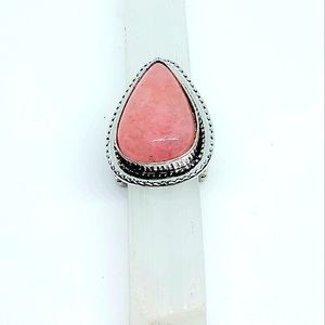 BOHO Pink Stone Ring